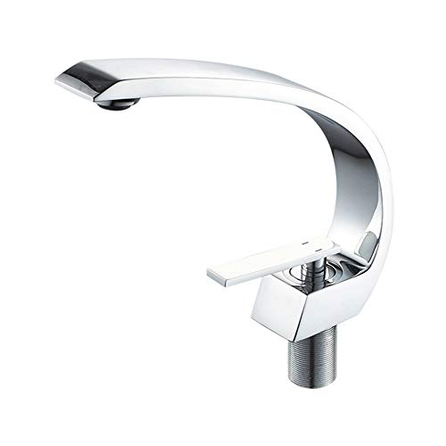 Faucet de mélange chaud et froid robinet de cuivre évier cascade