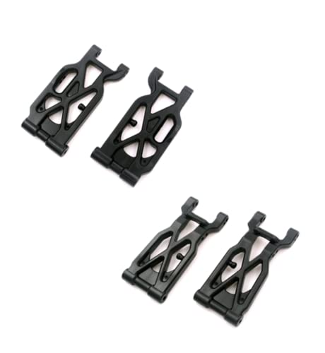 Image of KingVal Replacement Plastic Front and Rear Swing Arm RC Parts Compatible with WLtoys 104001 104002 RC Car