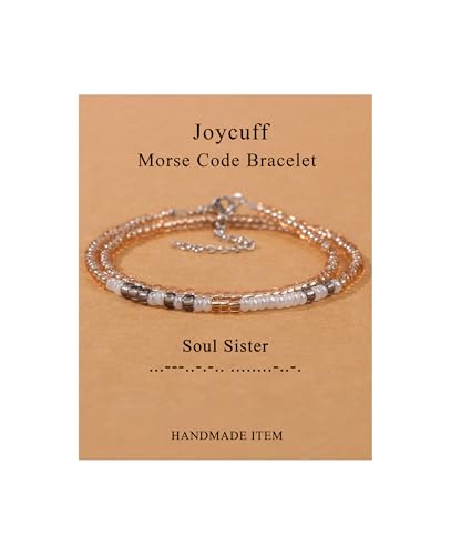 Image of JoycuFF ๐ ๐ผ๐ฟ๐๐ฒ ๐๐ผ๐ฑ๐ฒ ๐๐ฟ๐ฎ๐ฐ๐ฒ๐น๐ฒ๐๐ ๐ณ๐ผ๐ฟ ๐ช๐ผ๐บ๐ฒ๐ป Inspirational Gifts Beads Bracelets for Women Encouragement Birthday Gifts for Daughter Sister Niece Granddaughter Mom Best Friend