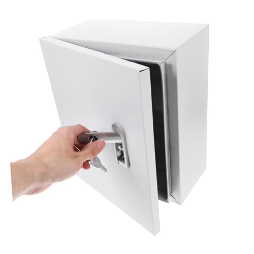 Boîtier de câble extérieur étanche boîte jonction blanche acier