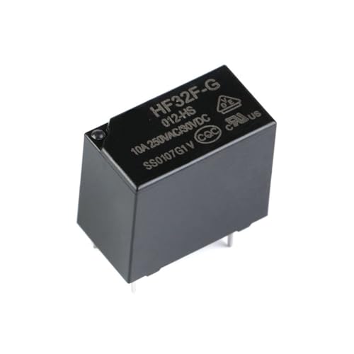 Relais 12V HF32F-G haute performance 10A 250VAC avec broches robustes de commutation