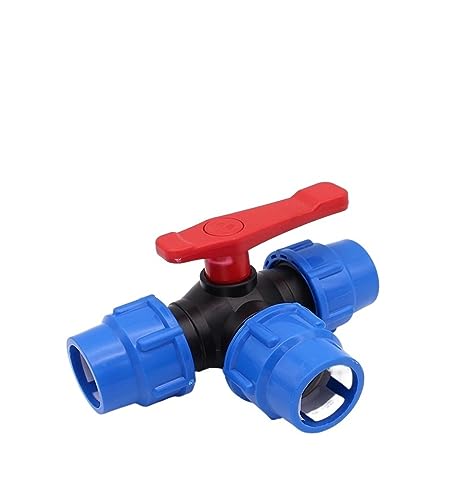 Válvula de tres vías tipo T con conexión rápida de 40mm para un flujo sin fugas 7