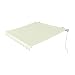 Produktbild paramondo Gelenkarmmarkise Easy Balkonmarkise Sonnenschutz Terrasse, Kurbelbedienung, 2,95 x 2 m (Breite x Ausfall), Uni Hellbeige