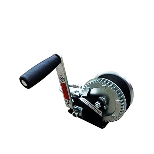 Treuil manuel de levage robuste en acier pour l'arrimage de charges - 4