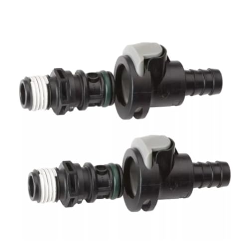 Connecteur de pulvérisation sans fuite pour tuyau de gaz et moteur hors-bord 8838US6, 2 pièces