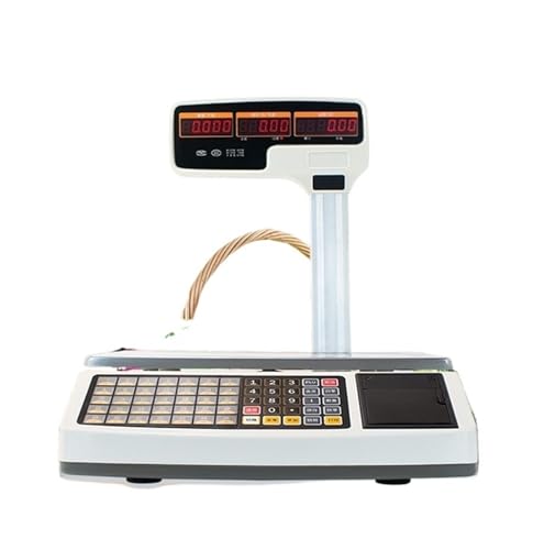 Báscula for caja registradora for supermercado, balanza for frutas y verduras, balanza for caja registradora, balanza integrada con precios convenientes, balanza especial for comerciantes ,Gran Compat
