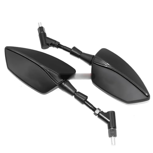 Espejos Retrovisores para Motocicleta SH125 SH125i Ajustables en Color Negro