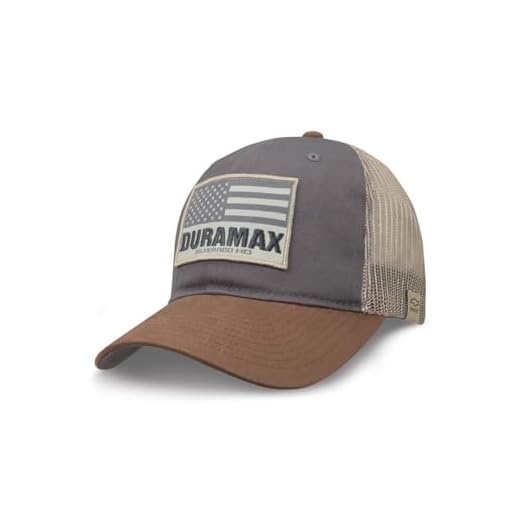 Chevy Silverado HD Duramax USA Flag Hat - Officially Licensed Chevrolet Snapback Cap