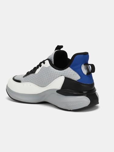 Image of hummel Blaze Lace Up Sports Shoes for Men with Lightweight TPR Sole Comfortable Breathable and Slip Resitant Ideal for Running Walking Gym Trekking Hiking