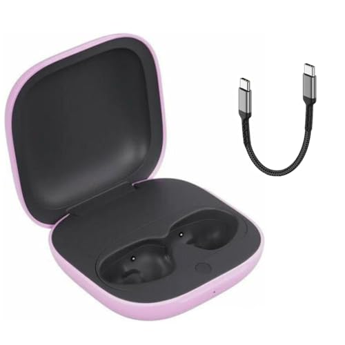 Charging Case Compatible with Fit Pro USB-C Port Fit Pro Charging Case Replacement No Earbuds Included(Stone Purple)
