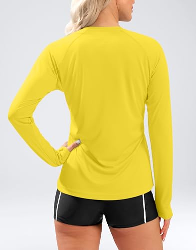 Image of UPF 50+ Sun Shirt for Women Long Sleeve Quick Dry UV Protection Hiking Top