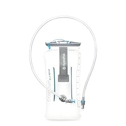 HydraPak Contour (2L Hydration Reservoir) - Low-Profile Water Bladder, Fits Most Hydration Packs – High-Flow Bite Valve, Leak Proof, Fully Reversible, and Dishwasher Safe