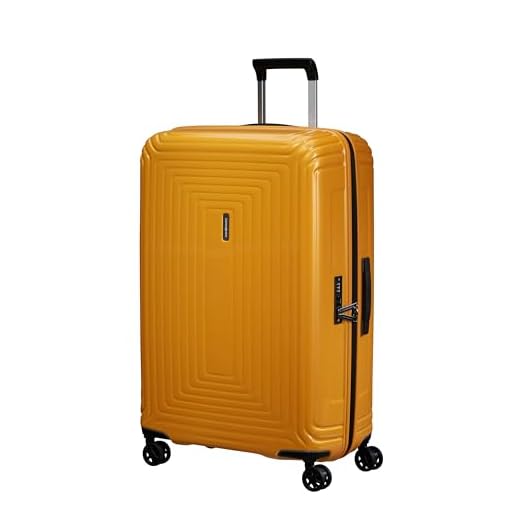 Samsonite Neopulse - Spinner L, Koffer, 75 cm, 94 L, Gelb (Metallic Radiant Yellow)