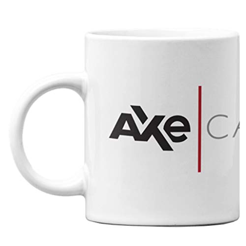 Billions Axe Capital Logo Showtime TV Series Merchandise Quote Wall Double Sided Ceramic Coffee Mug Tea Cup Fun Novelty Gift 12 oz