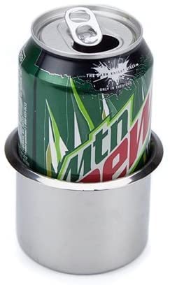 Portavasos Universal Acero Inoxidable 2 piezas miniatura 4