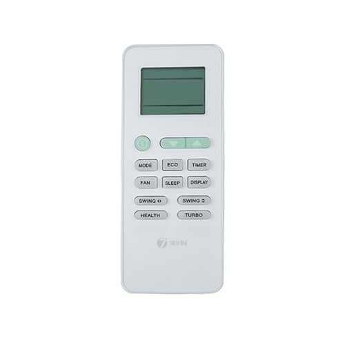 Image of 7SEVEN Compatible Godrej Ac Remote GYKQ-52 Model 145 with ECO Hotkey Suitable for Split and Window Air Conditioner Recommend to Match Exisiting Remote Control Key by Key