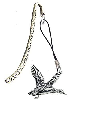 Signet en étain Canard Métal pour lecture au coin du feu