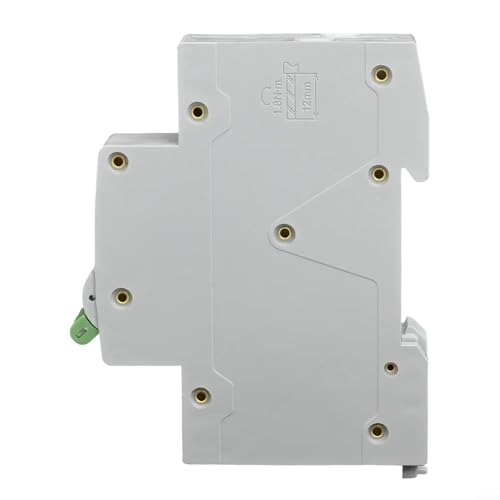 Residual Current Circuit Breaker 1P+N 10mA Leakage Protection Device with Overcurrent Protection, 6kA Short Circuit Withstand, Finger Safe(20A)