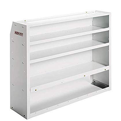 Weather Guard 9452-3-01 Brite White Welded E-Z Cube 4-Shelf Unit