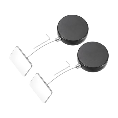 Câble antivol rétractable de 1m anti-vol pour PC et télévision avec patch carré
