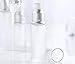 3 Pcs 20ml Glass Travel Bottles for Toiletries Leakproof Cosmetic Cream Pump Bottles Lotion Pump Bottle Soap Dispenser Travel Containers Vial Jar for Liquid Foundation Shampoo Essential Oil Blends