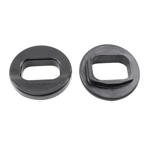 Aluminum Or Plastic Pair Motor Mount Inserts Compatible For BMW 135i 335i E82 E88 E90 E92 E93 F01 F02 N54 N55 3.0L Engine(Plastic Black)