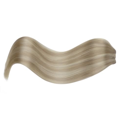 Image of Full Shine 24 Inch Invisible Weft Hair Extensions 130G Remy Human Hair