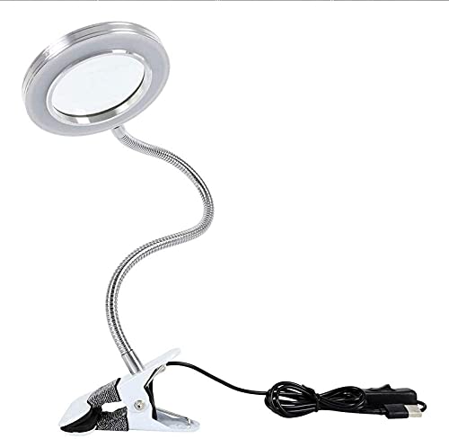 Lunettes de magnification HJZZQH à double éclairage USB pour travail de précision