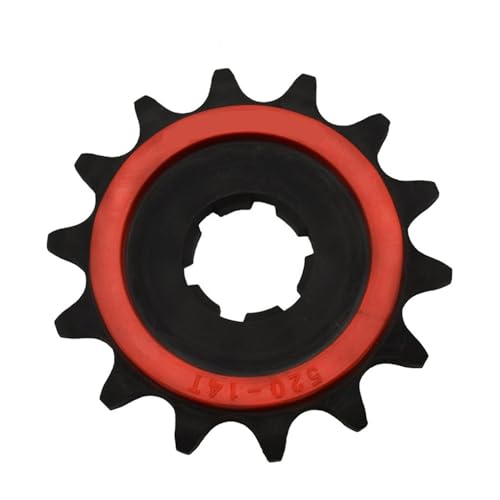 Kit pignon moto 14T en acier renforcé compatible avec Kawasaki KDX200 et KX250