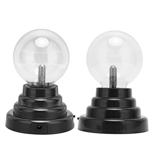 Plasmakugel, 7,6 Cm, Nebel, Donnerblitz, Berührungs- und Geräuschempfindliche Plasmakugel, für Partys, Dekorationen, Requisiten, Kinder, Schlafzimmer, Zuhause(3-inch)