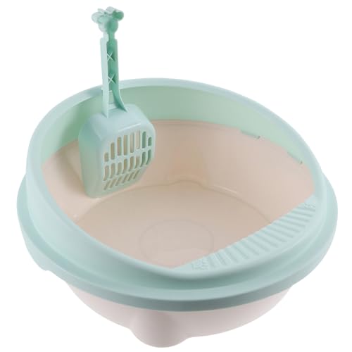 iplusmile  L̃gC qL̂񂿃XN[v gC ybg 傫ȔLgC LXN[p[ cat litter box L̕֊ LP[X`bN Sky-blue