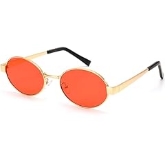 Gold Frame Red Lens