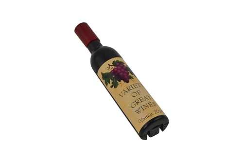 Magnetic Wine Bottle Corkscrew Black