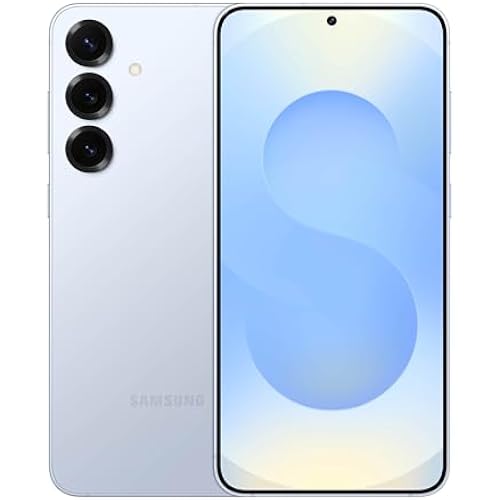 Samsung Galaxy S25+ Cell Phone, 256GB Smartphone, Unlocked Android, AI Night Mode Camera, Snapdragon 8 Elite Fast Processor, ProScaler Display, 4900mAh Battery, 2025, US 1 Yr Warranty, Icyblue