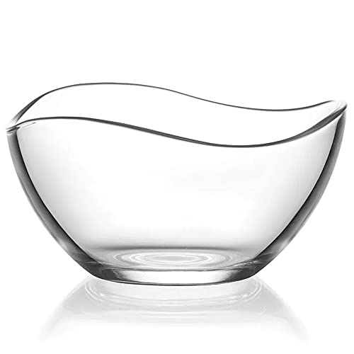 Bowl Tigela Vidro Saladeira P/Uso Culinário Vira 20,5cm - VIR291U - Yangzi