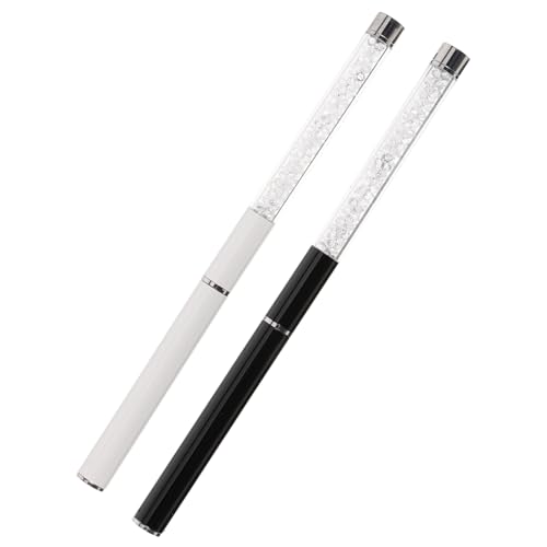 IWOWHERO 2pcs Eyelash Brush Applicator Lightweight Compact Lash Combs for Natural Eyelash Styling for Travel Home Use Professional Beauty Salons