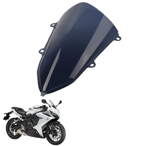 �yEarth Car�z �o�C�N�p �E�C���h�X�N���[�� ���h �t�F�A�����O �f�t���N�^�[ FOR CBR400R CBR500R �v���e�N�^�[ ���t���ȒP �h�� �I�[�g�o�C�p���i (�X���[�N) [���s�A���i]