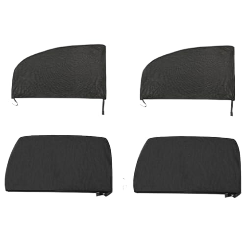Pare soleil voiture pare-brise avant et 4 moustiquaires de vitres