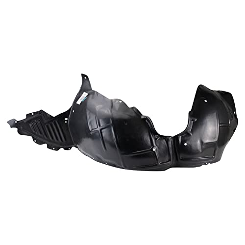 Image of TRQ Front Driver and Passenger Side Inner Fender Liner Set Compatible with 2013-2017 Cadillac XTS