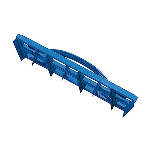 Ausonia - 44110 CEPILLO RABOT DE ALEACIÓN DE ALUMINIO PRESOFUNDIDO DE 45 X 9 CON 8 HOJAS DE ACERO TEMPLADO Y POMO AMPLIO DE METAL, PESO DE 660 GR