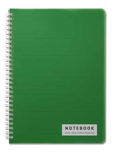 Image of DOODLE B5 Soft Ring Spiral Notebook | 160 Pages, 80 GSM Paper | College & Office Notebook for Writing, Journaling, Planning & Notes