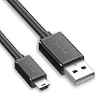 ATYFUER Mini USB Data/Charger Cable 10ft USB2.0 Type-A to Mini-B Charging Cord for Gopro Hero3+Hero4 Garmin Nuvi PS3 Controller Charger Canon Digital Camera PDA Data Transfer Cable
