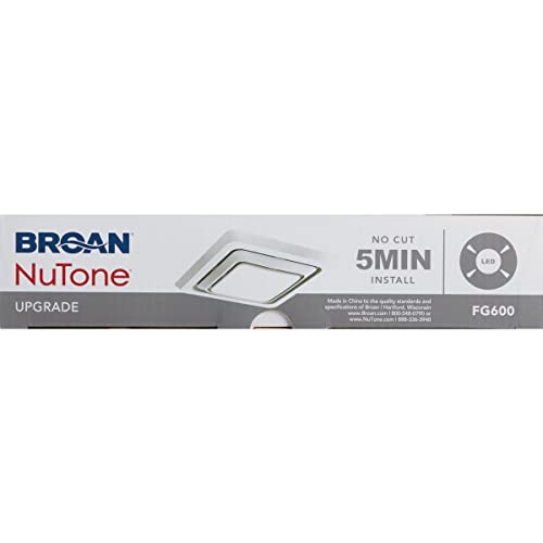 Image of Broan-NuTone FG600 Grille Upgrade, White