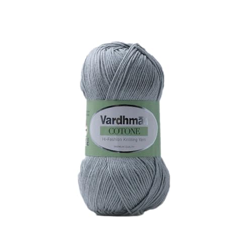 Image of Vardhman Cotone Cotton Acrylic Yarn 6 Ply Fine Weight Yarn | Pack-1