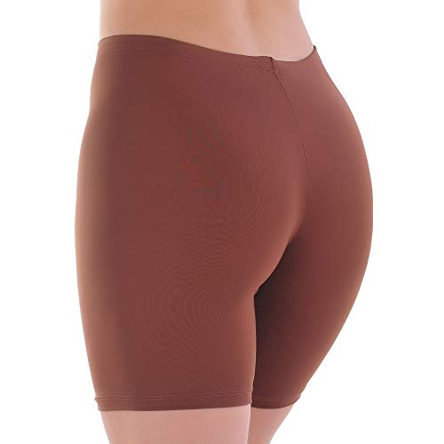 Kit c/ 4 Short Para usar embaixo do Vestido Saia | Estética cor:preto/branco/nude/marrom;tamanho:G