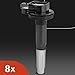 A-Premium Ignition Coils and Spark Plugs Kits Compatible with Ford F-150 F150 2011-2016, Mustang 2011-2015, 5.0L