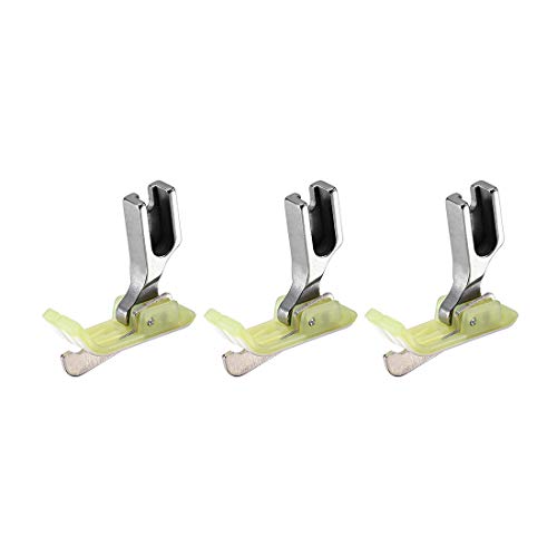 Pie prensatela con bisagra para máquina de coser industrial 3 mm