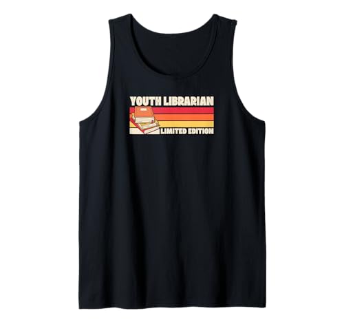 Bibliothèque rétro esthétique édition limitée Youth Librarian Débardeur