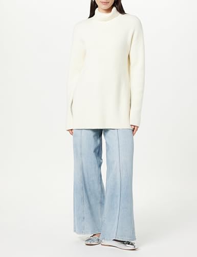 Image of The Drop Women's Camilla Drop Shoulder Turtleneck
