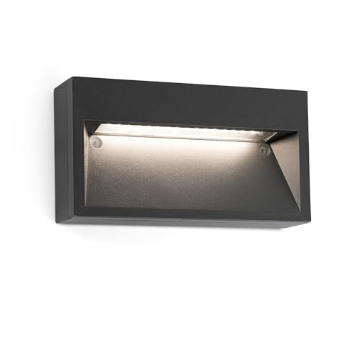 Path Applique gris foncé design architectural FARO BARCELONA 70508